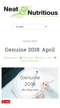 Mobile Screenshot of neatandnutritious.com